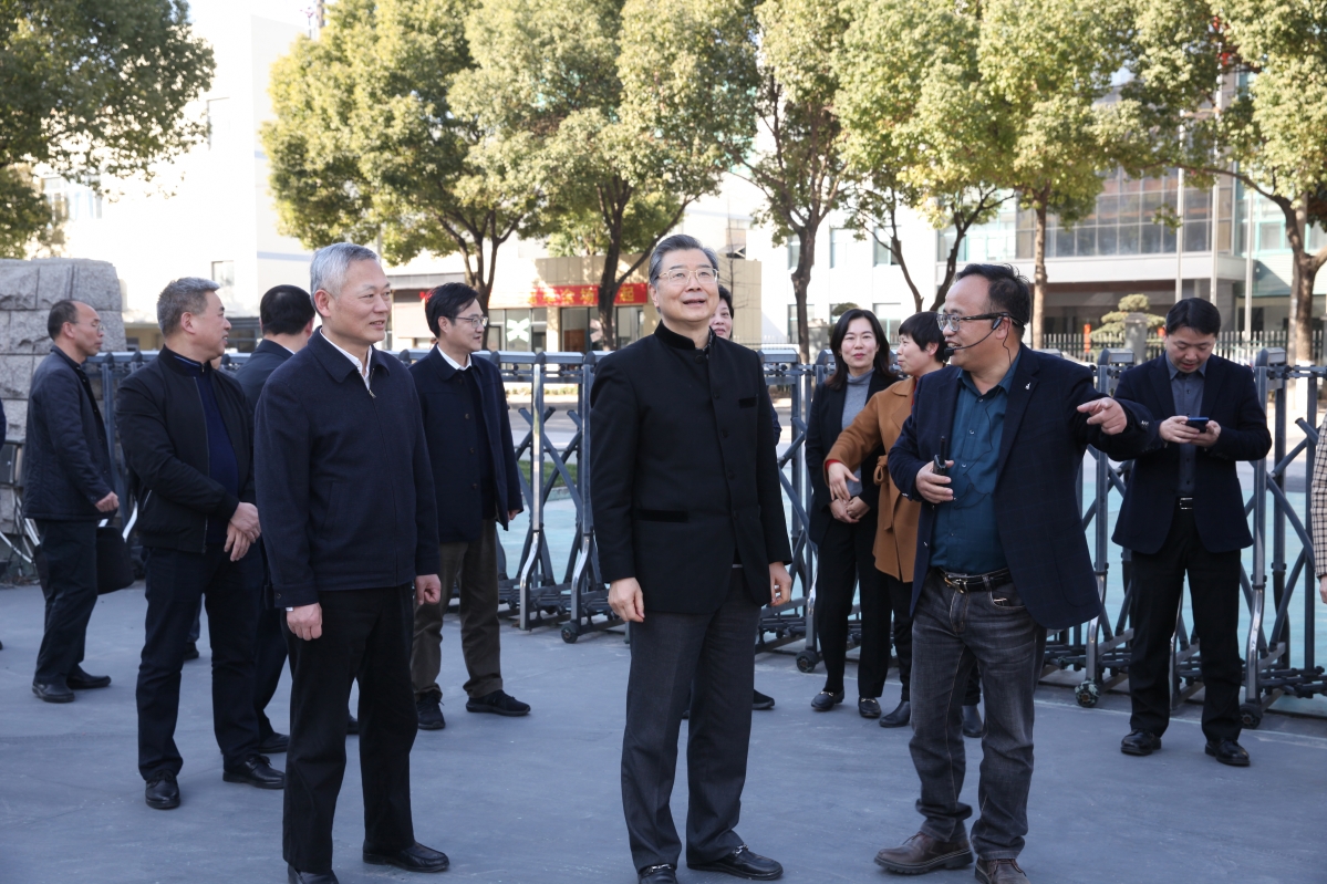 省政协副主席叶正波来绍调研